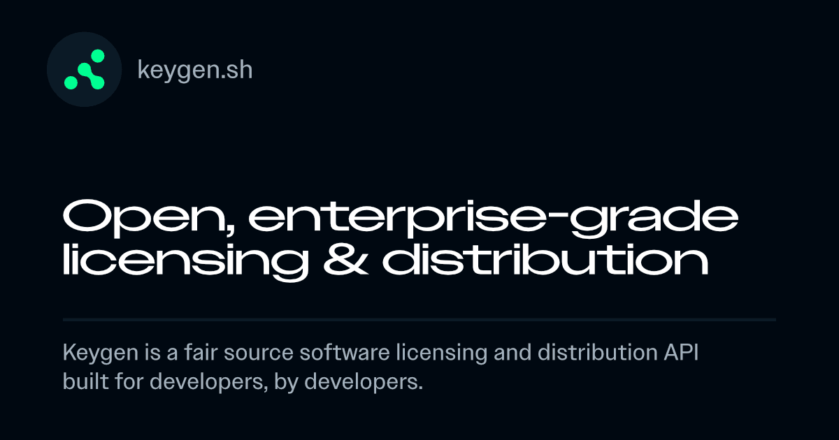 Keygen - Product Image