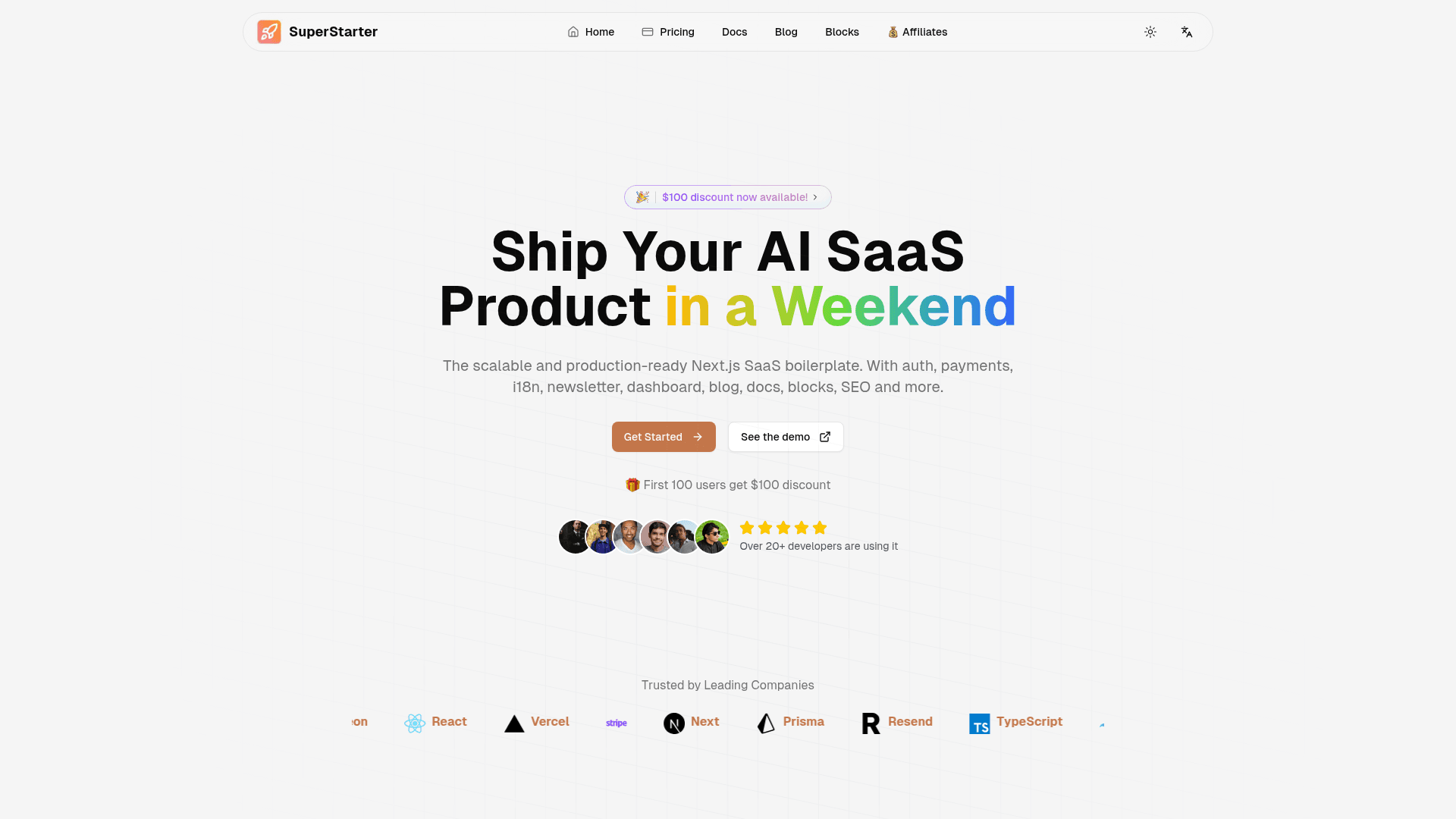 SuperStarter - Product Image